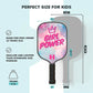 Helium Junior Pickleball Paddle Set - 2 Pack - POW! and Girl Power