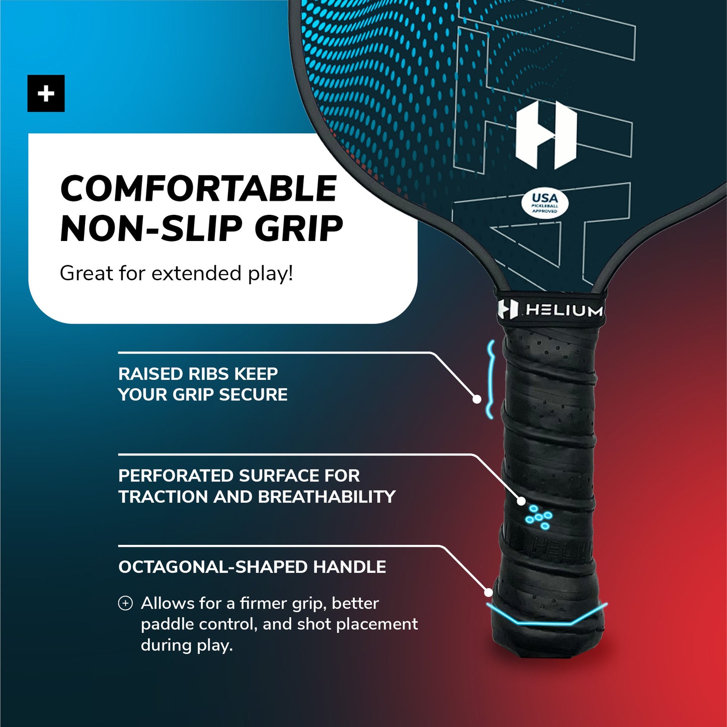 Helium Atmos Carbon Fiber Paddle - 2-Pack Bundle