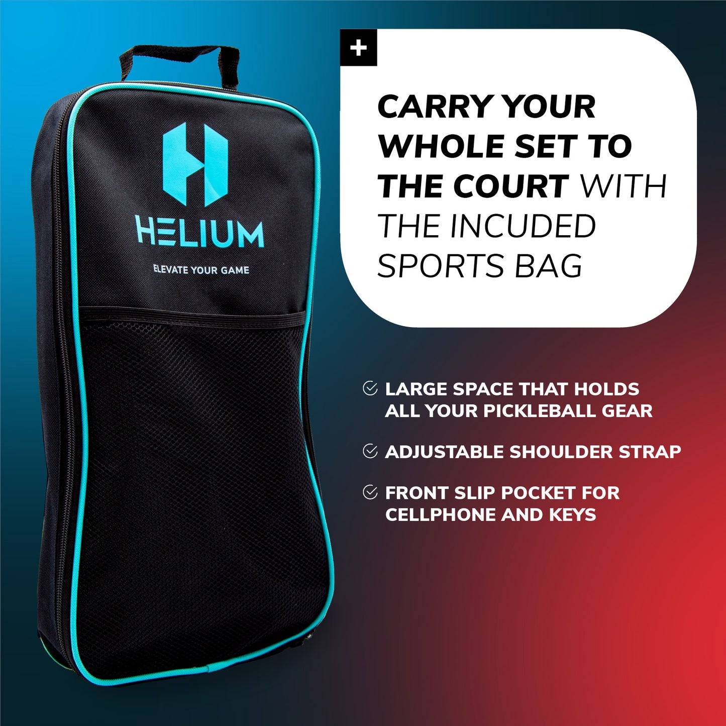 Helium Atmos Carbon Fiber Paddle - 2-Pack Bundle